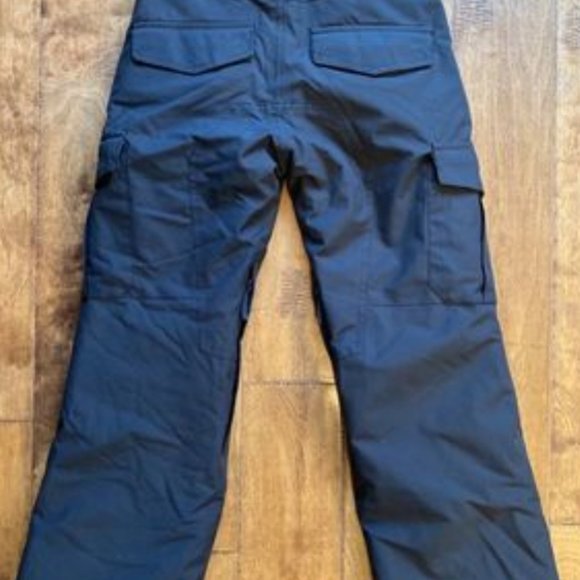 QUIKSILVER YOUTH XL MISSION DRYFLIGHT INSULATED BLACK SNOW PANT Snowboard sz XL - Picture 2 of 6